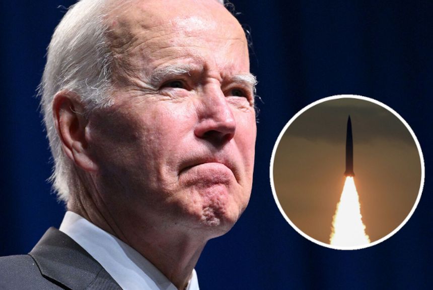 Joe Biden, test północnokoreańskiej rakiety balistycznej