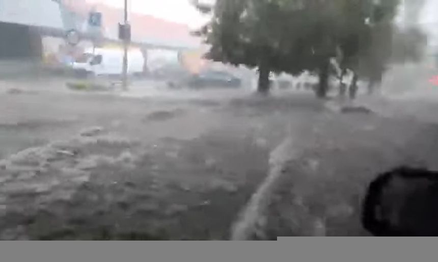 Powódź błyskawiczna w Gorzowie