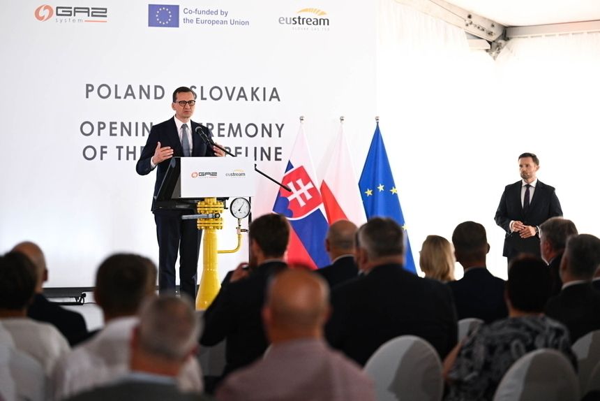 Nowy gazociąg już działa