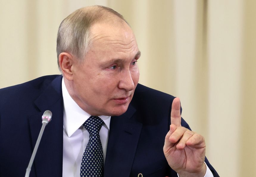 Władimir Putin podczas spotkania z rosyjskich matkami żołnierzy
