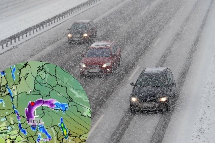 Śnieżyce w Polsce