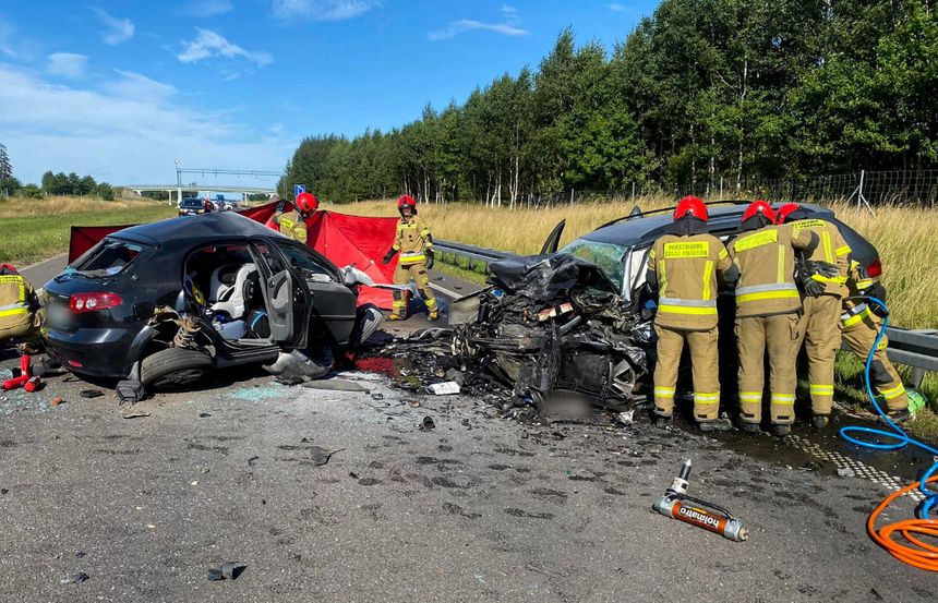 4 osoby zginęły w wypadku drogowym na Warmii
