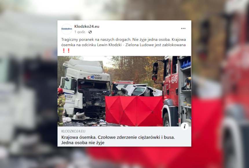 kłodzko wypadek