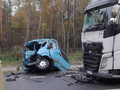Wypadek na DK50 koło Sochaczewa
