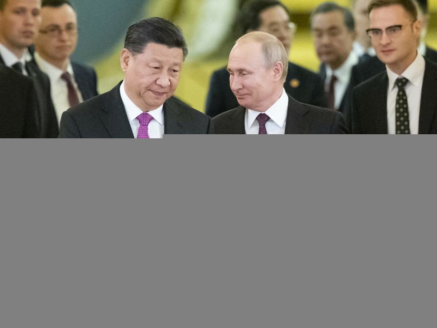 xi jinping władimir putin