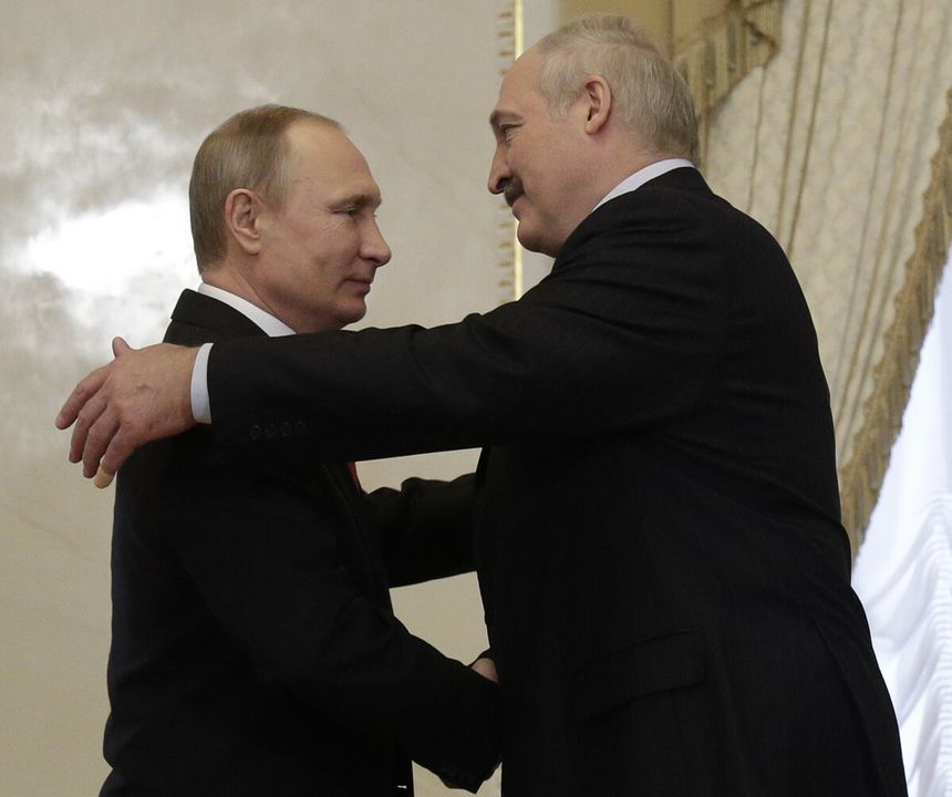 Władimir Putin, Alaksandr Łukaszenka