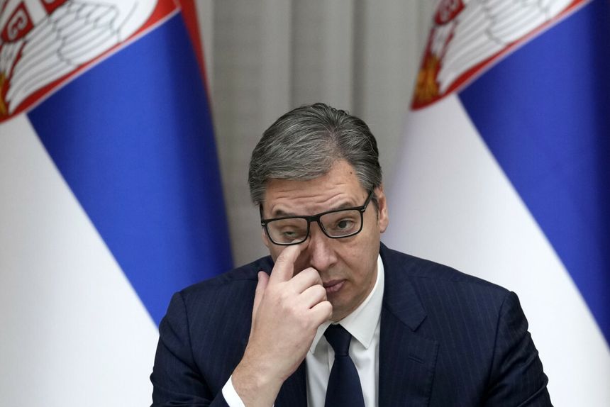 Prezydent Serbii Aleksandar Vučić