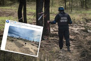 Ukraińskie służby odkryły w wyzwolonym Łymanie masowy grób