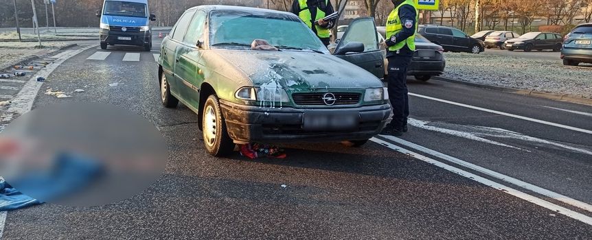 Wypadek w Katowicach przy ul. Witosa