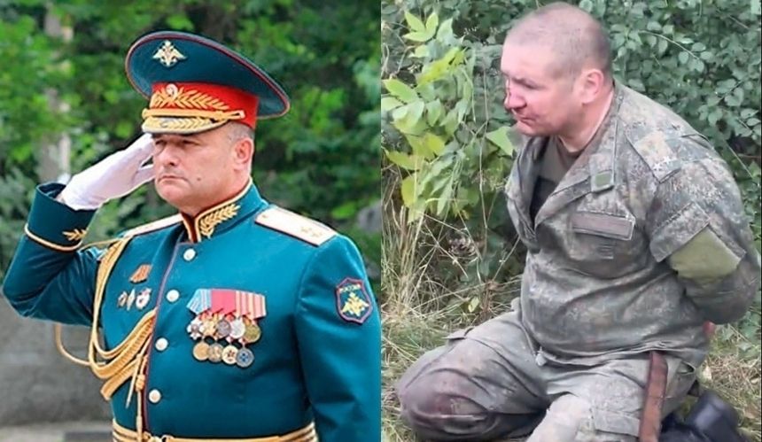 Rosyjski generał wzięty do ukraińskiej niewoli