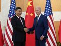 Joe Biden i Xi Jinping w Indonezji