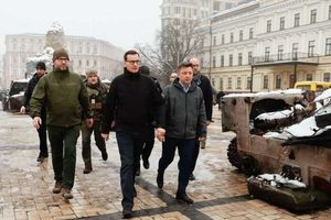 Mateusz Morawiecki w Kijowie