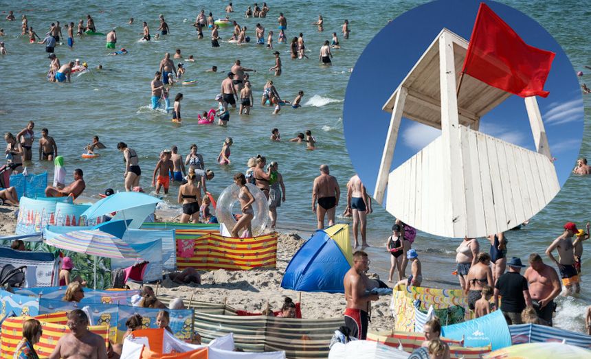 Zimna woda w Bałtyku. Mogą zakazać kąpieli