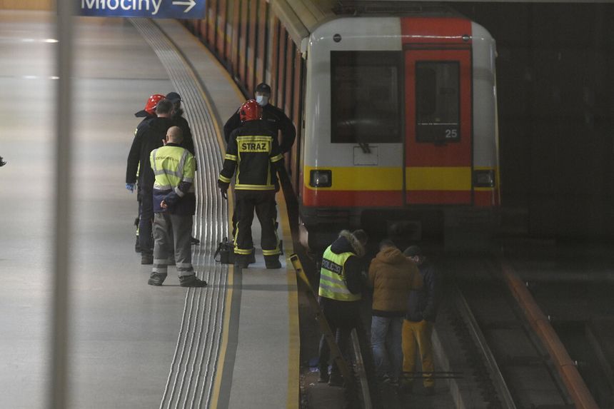 Wypadek w metrze