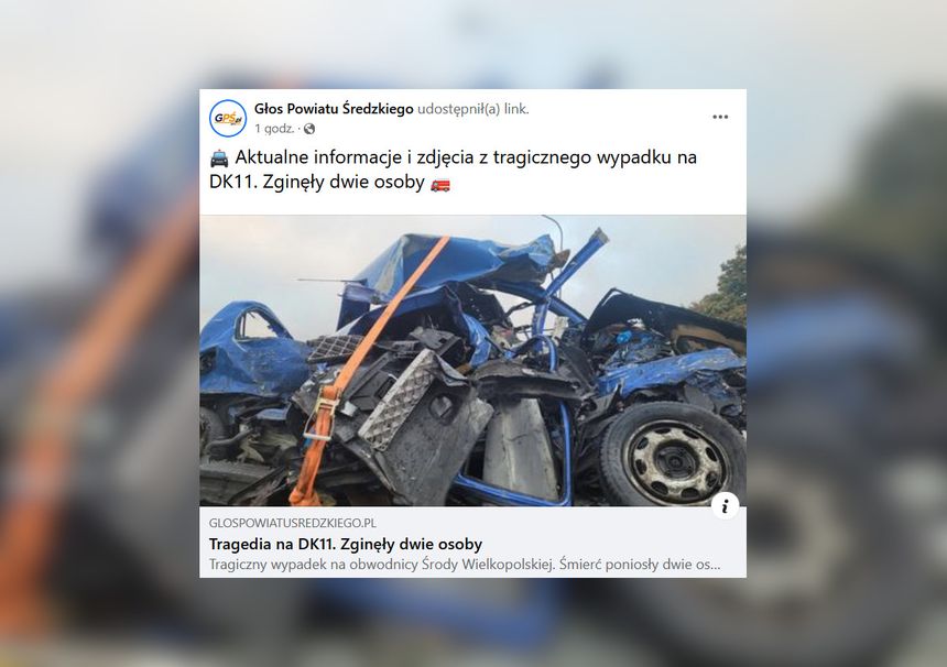 wypadek środa wielkopolska