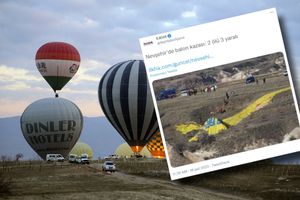 Wypadek balonu w Turcji