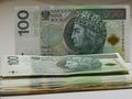 plik banknotów 100 zł