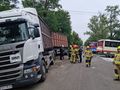 Wypadek autobusu szkolnego