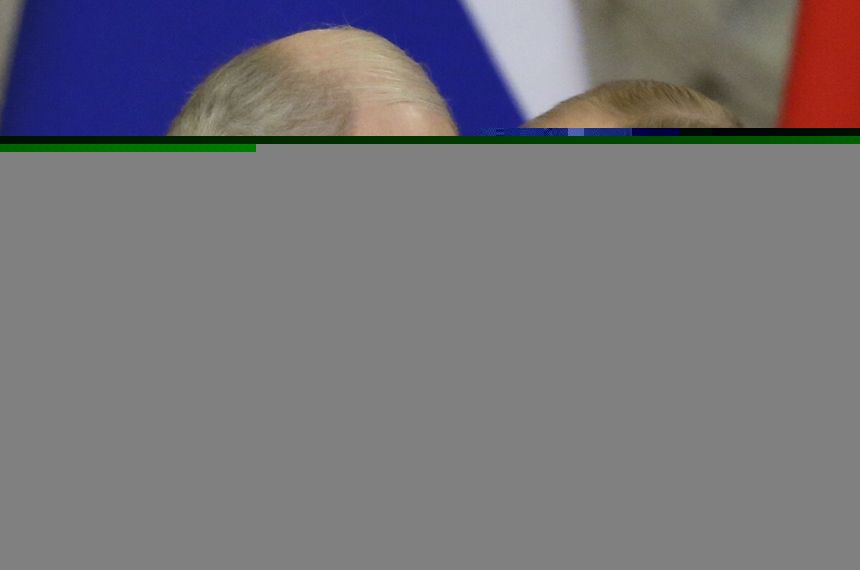 Alaksandr Łukaszenka i Władimir Putin