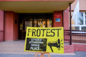 Akcja protestacyjna w szkołach