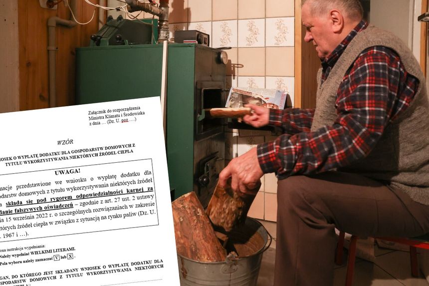 Wniosek o dopłatę do ogrzewania 
