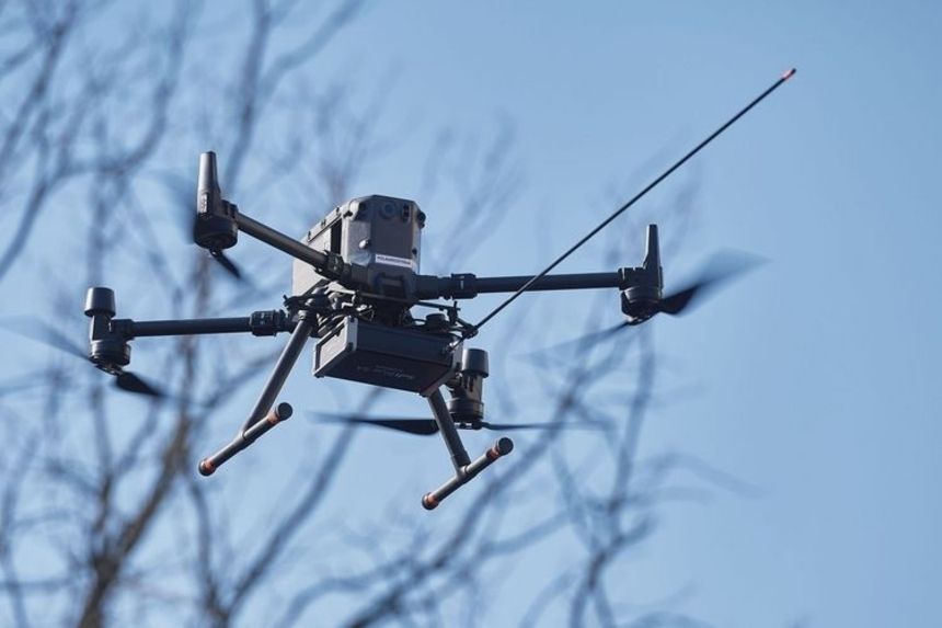 Antysmogowy dron