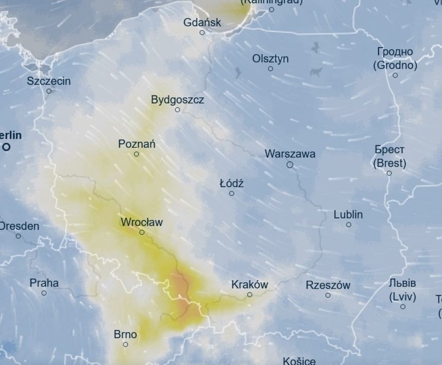 Pył nad Polską