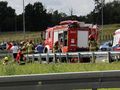 Wypadek na S3 pod Gorzowem. Dwie osoby w szpitalu