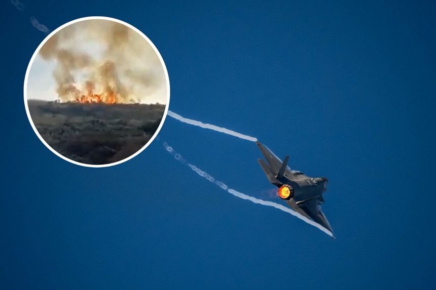 F-35 rozbił się w Utah