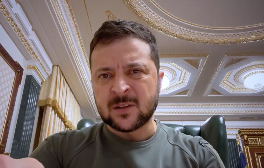 Zełenski ostro do Rosjan mobilizowanych na wojnę