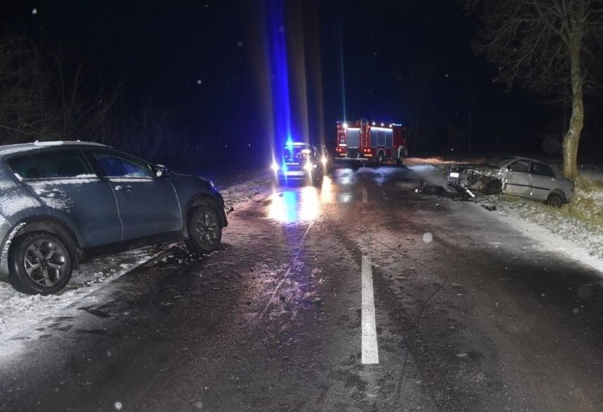 Wypadek w miejscowości Drygały