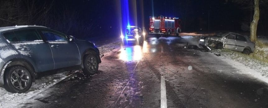 Wypadek w miejscowości Drygały