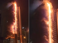 Pożar wieżowca w Dubaju
