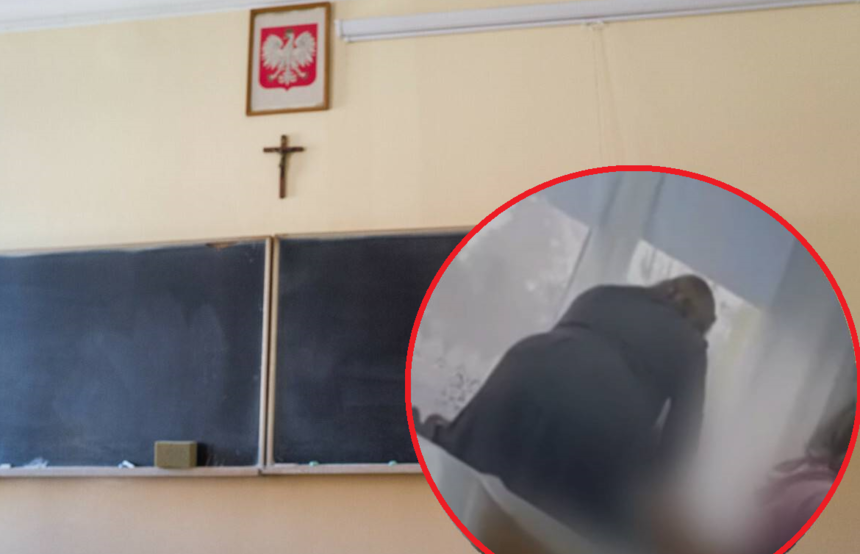 Skandal na lekcji religii