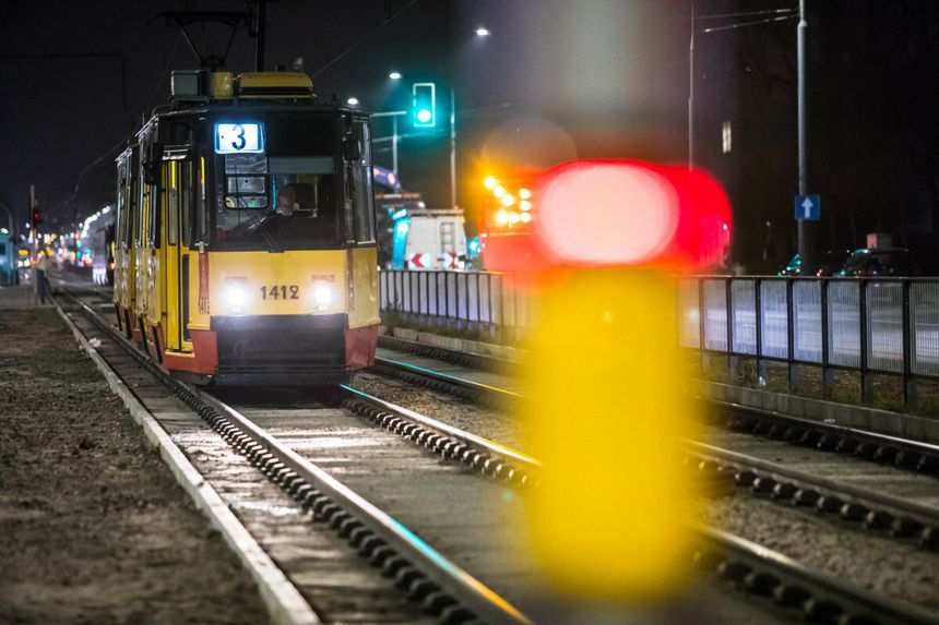 Śmierć pasażera tramwaju w Warszawie
