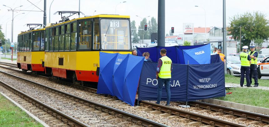 wypadek tramwaj