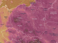 Mapa pogodowa Polski