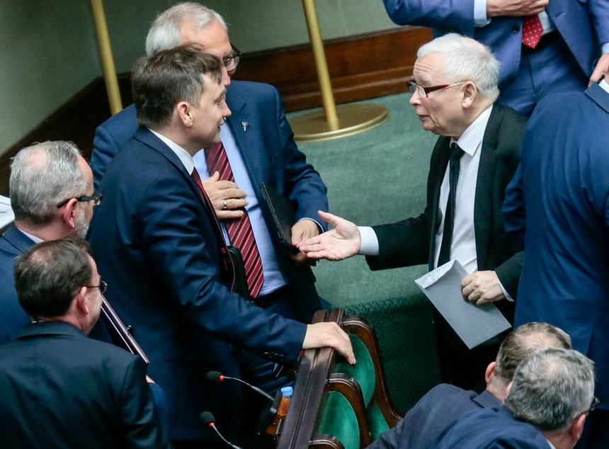 Jarosław Kaczyński i Zbigniew Ziobro