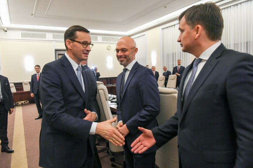 Mateusz Morawiecki i Zbigniew Ziobro