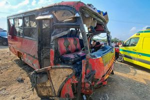 Wypadek minibusa w Egipcie