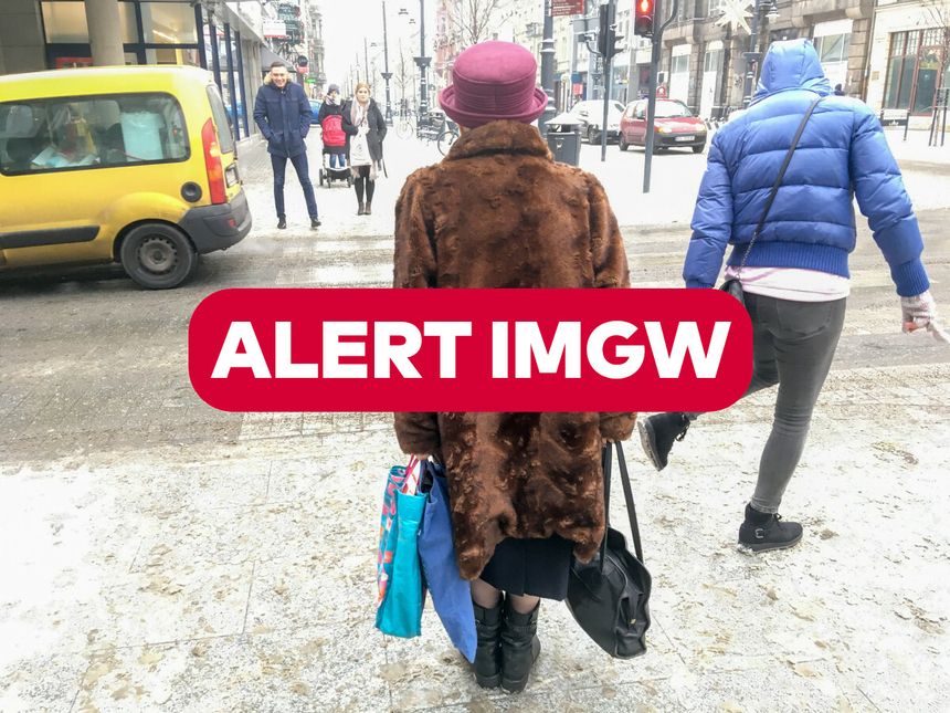 ślizgawica na drogach