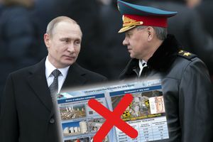Władimir Putin i Siergiej Szojgu