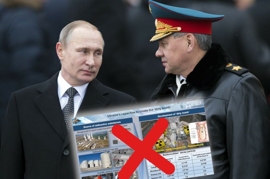 Władimir Putin i Siergiej Szojgu