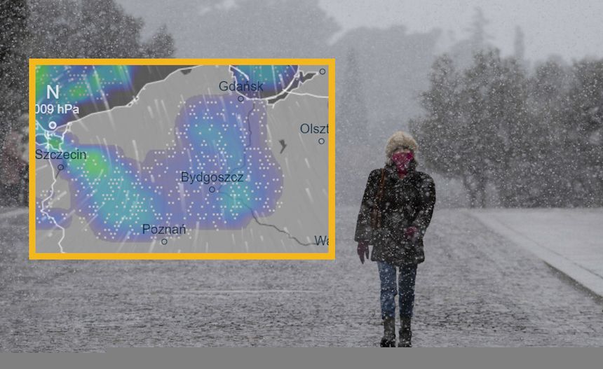Śnieg w Polsce i oblodzenie 19 listopada