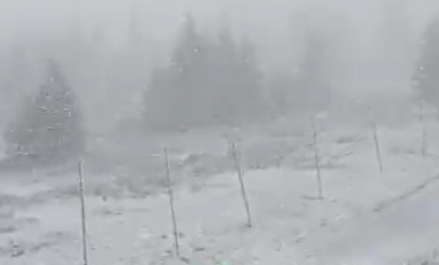 Pierwsza śnieżyca w Polsce. We wrześniu nawiedza Karkonosze