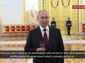 Putin rozmawiał z dziennikarzami podczas ceremonii na Kremlu