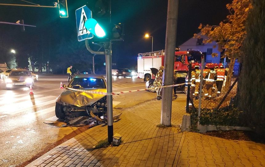 Wypadek w Tarnowie