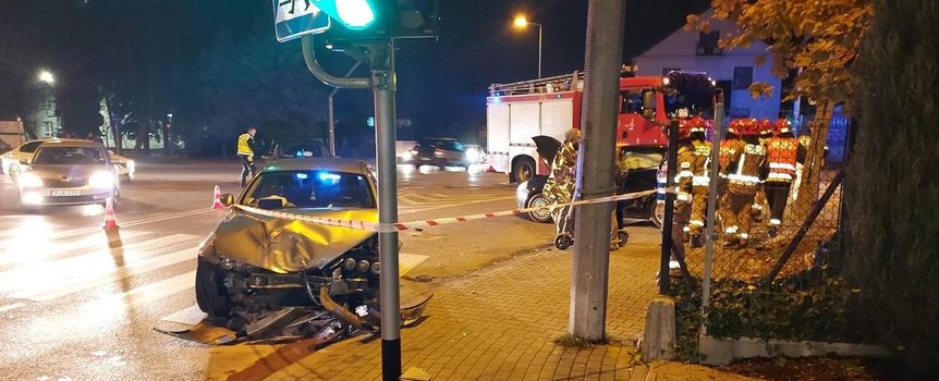 Wypadek w Tarnowie