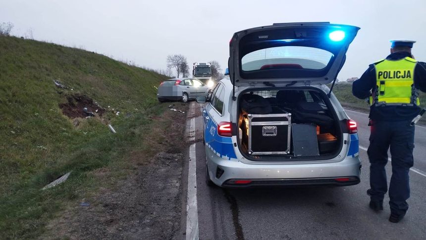 Wypadek w Łomży