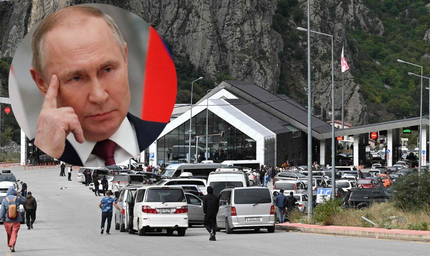 Rosja stworzy punkt mobilizacyjny przy granicy z Gruzją